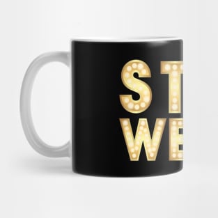 Stay Weird Vintage Light Mug